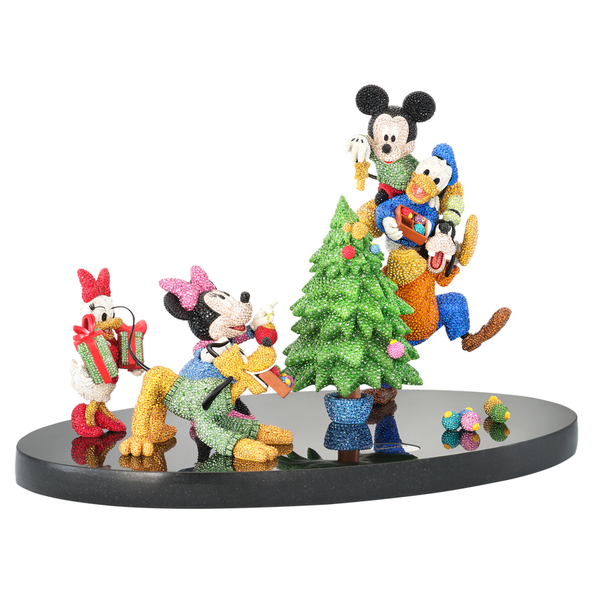 swarovski mickey and friends holiday cheer limited edition