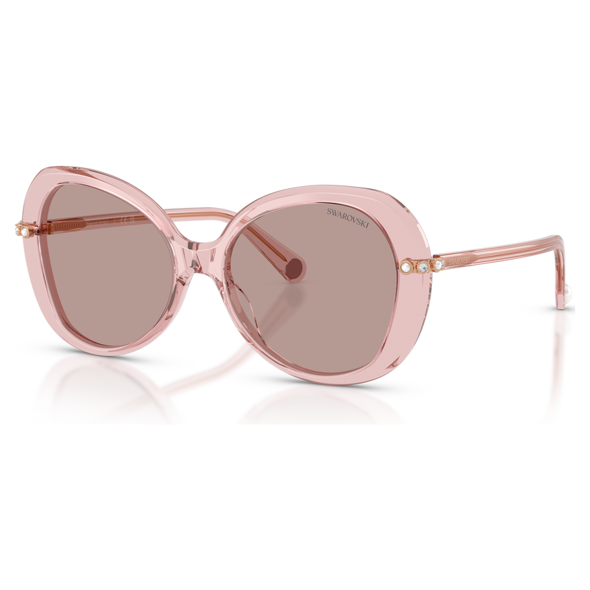 swarovski sunglasses  butterfly shape  sk6059  pink