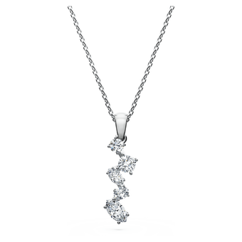 swarovski galaxy pendant  laboratory grown diamonds 0 9 ct tw  18k white gold