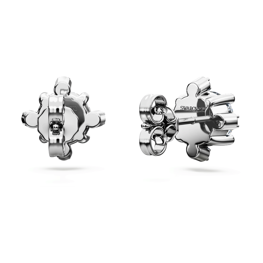 swarovski galaxy stud earrings  laboratory grown diamonds 2 1 ct tw  18k white gold