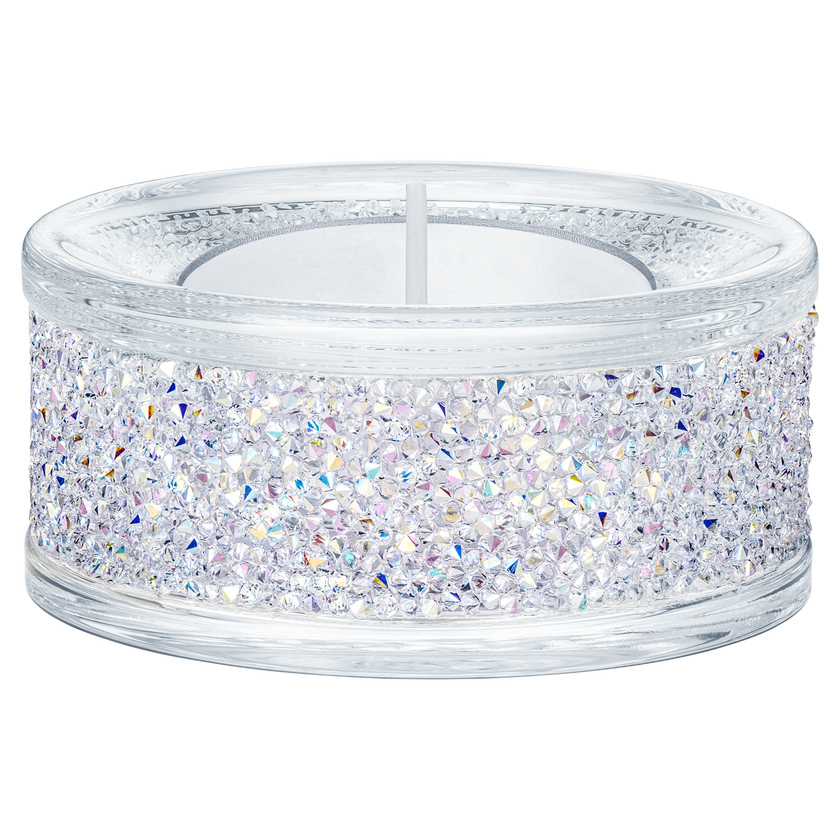 swarovski shimmer tea light holders  crystal ab