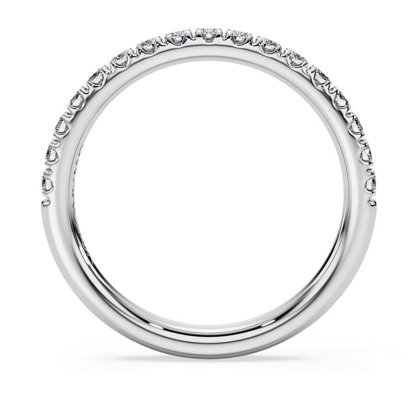 swarovski eternity band ring  laboratory grown diamonds 0 4 ct tw  18k white gold