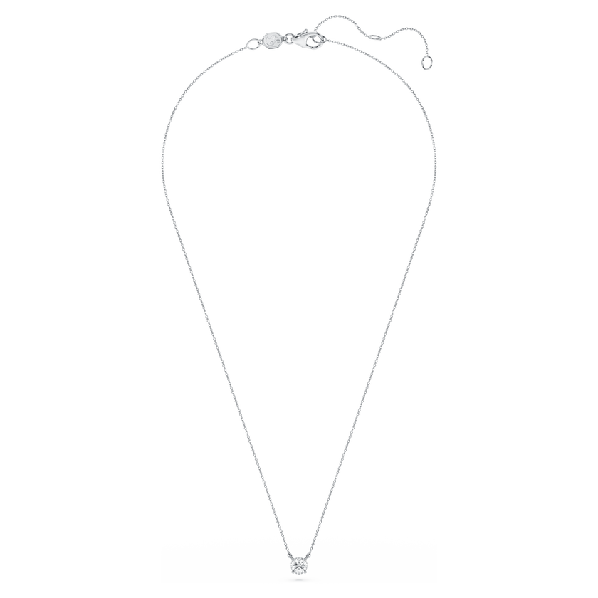swarovski eternity pendant  laboratory grown diamonds 0 5 ct tw  18k white gold