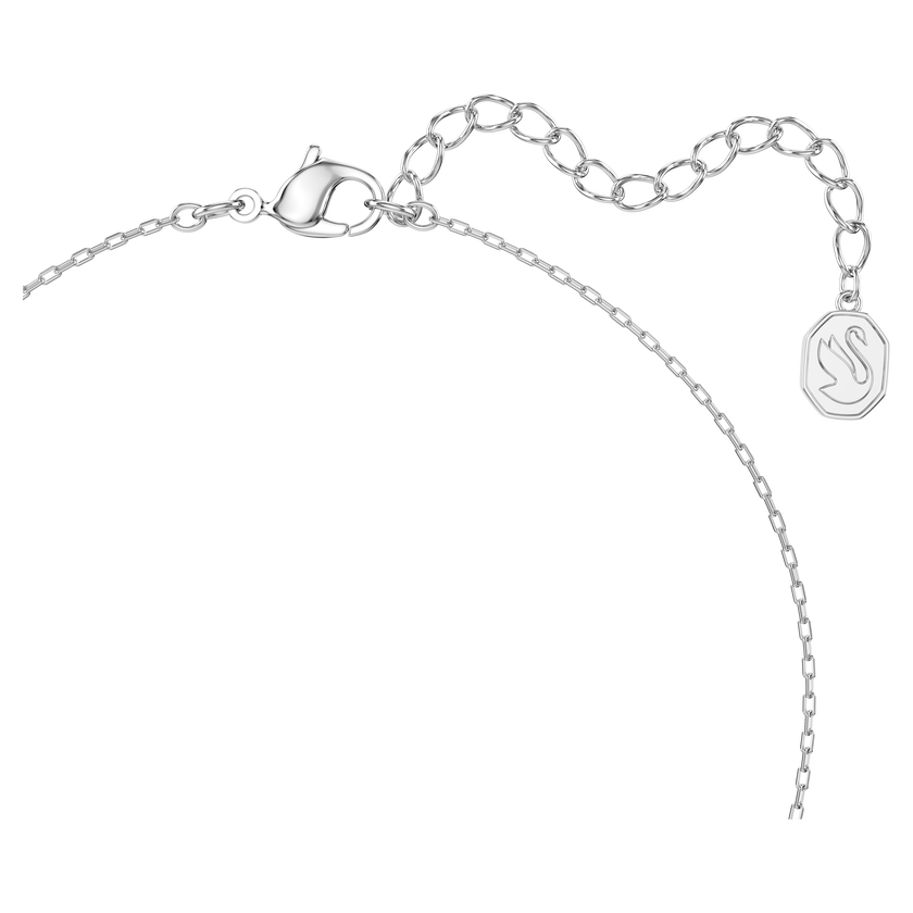 swarovski symbolica pendant  star  blue  rhodium plated