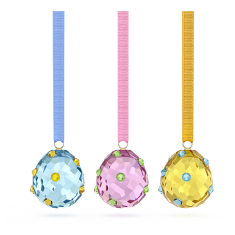swarovski idyllia eggs ornament set