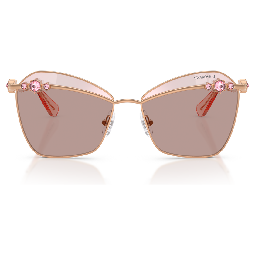 swarovski sunglasses  square shape  sk7040  pink