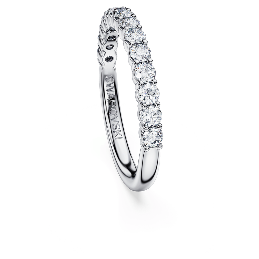 swarovski eternity band ring  laboratory grown diamonds 0 5 ct tw  18k white gold