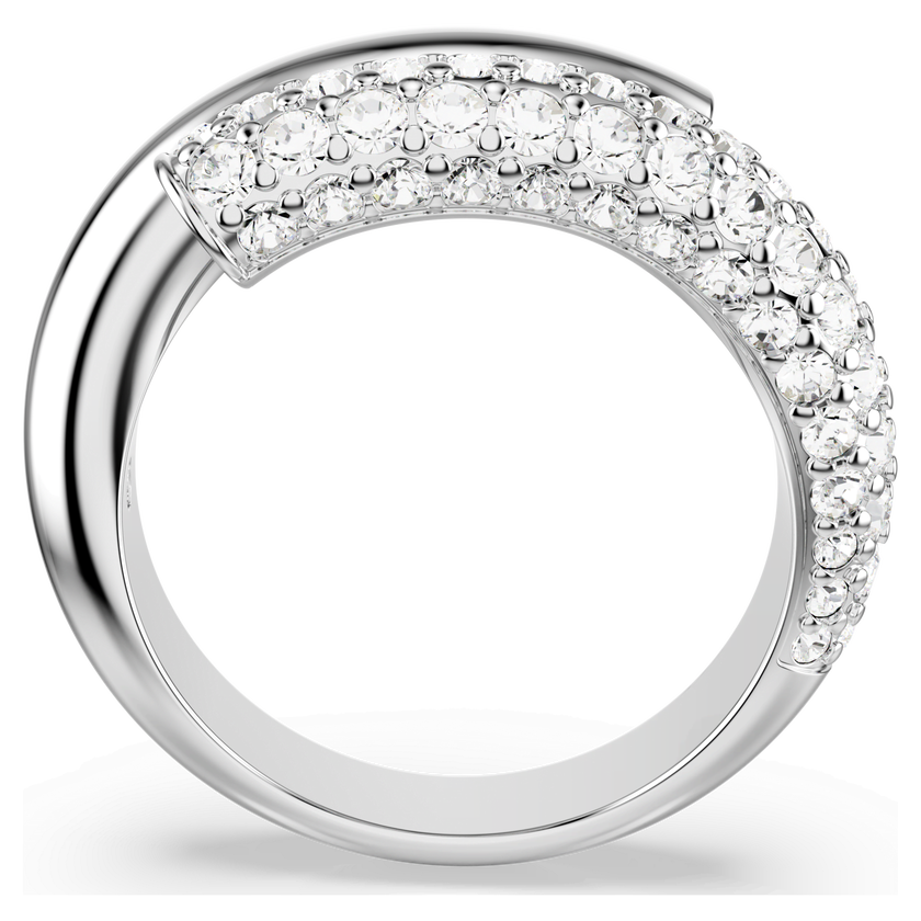 swarovski dextera ring  white  rhodium plated