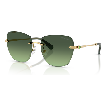 swarovski sunglasses  square shape  sk7043  green