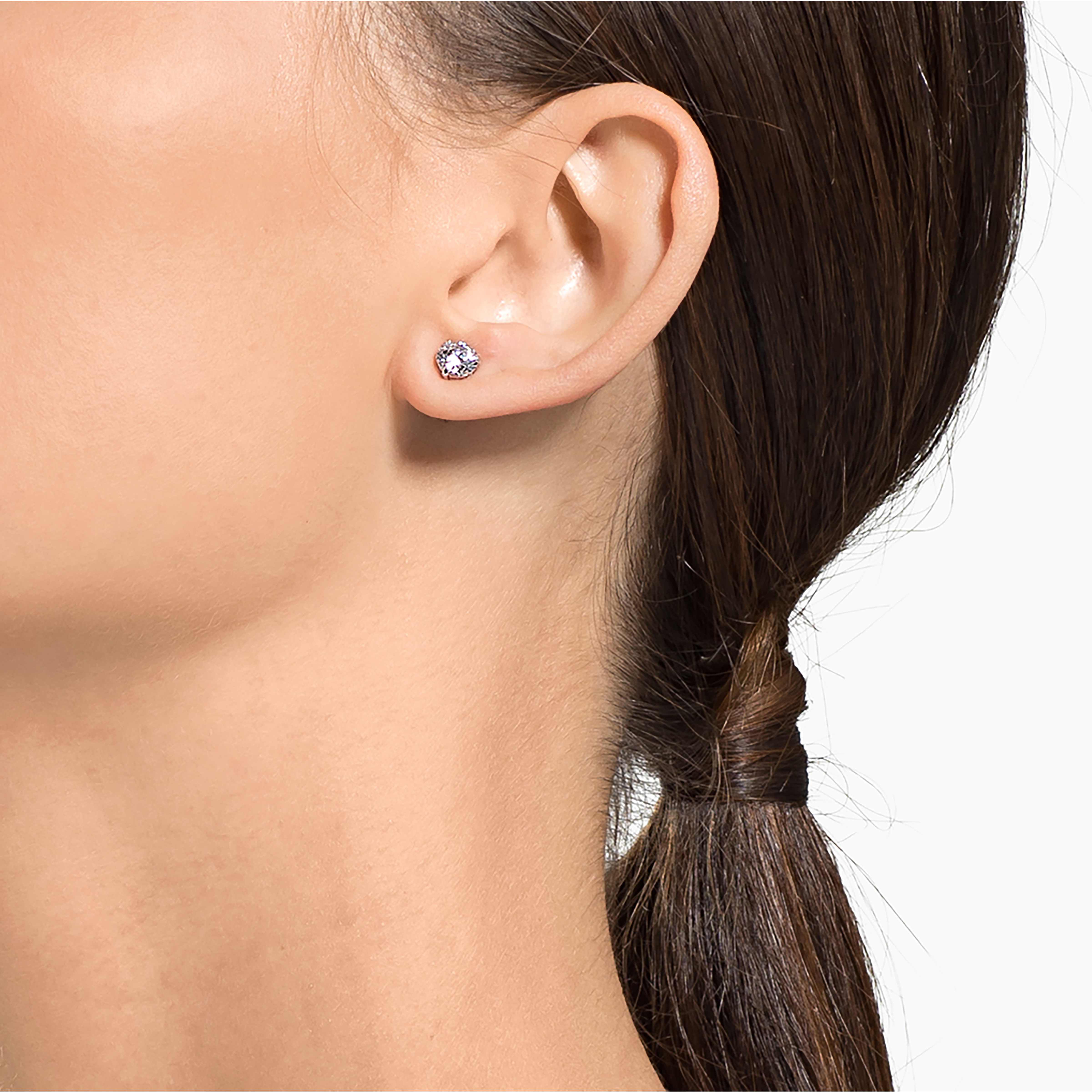 Swarovski attract pearl pierced earrings store