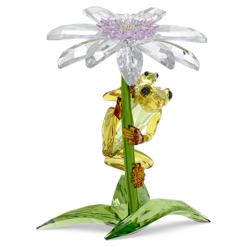 swarovski idyllia frogs and flower