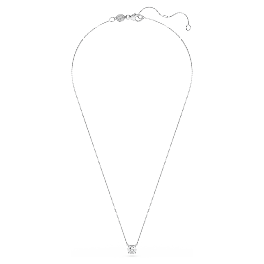 swarovski eternity pendant  laboratory grown diamonds 1 ct tw  18k white gold