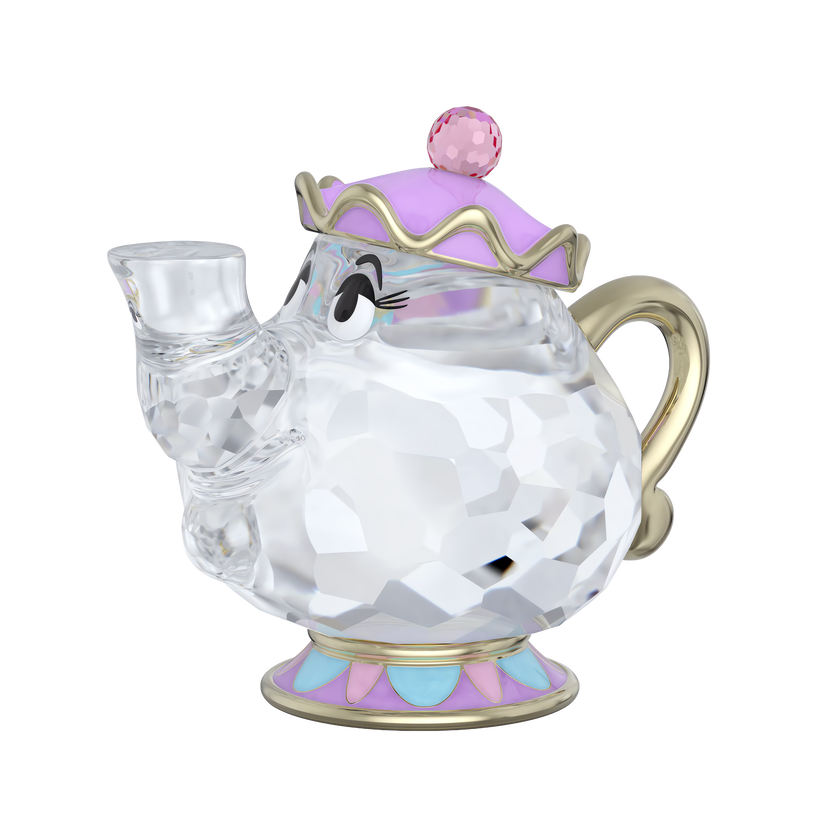 swarovski beauty and the beast mrs  potts