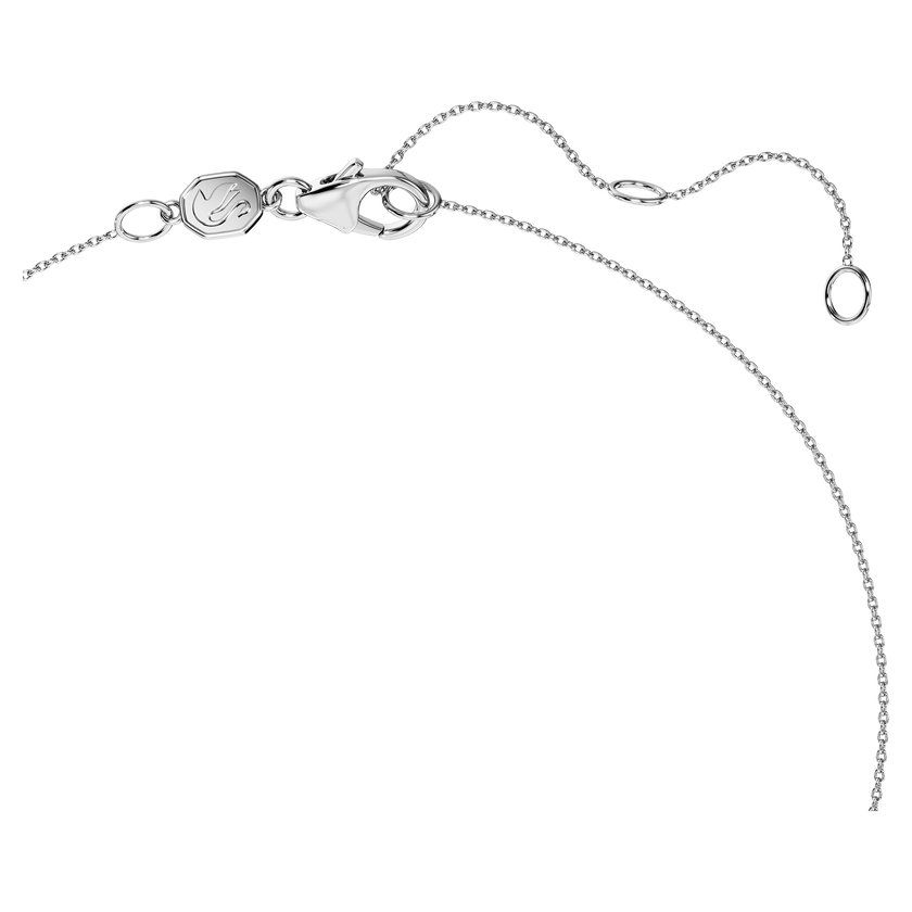 swarovski eternity pendant  laboratory grown diamonds 1 ct tw  18k white gold