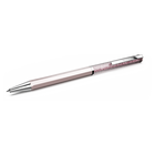 swarovski crystalline ballpoint pen  pink lacquered  chrome plated