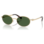 swarovski sunglasses  round shape  green