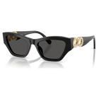 swarovski sunglasses  cat eye shape  sk6076  black
