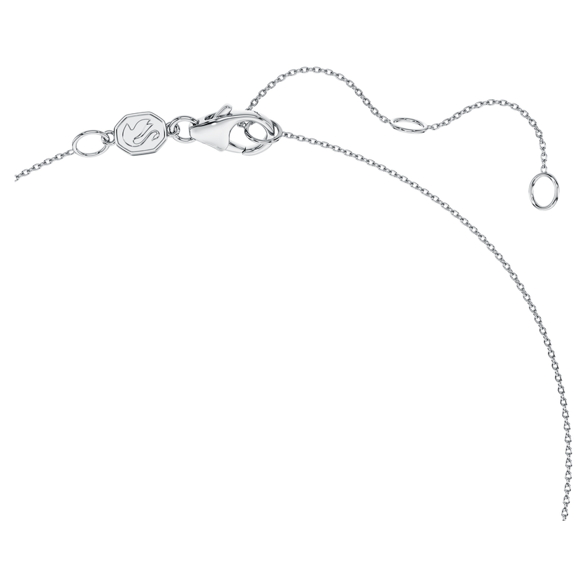 swarovski eternity pendant  laboratory grown diamonds 1 ct tw  18k white gold