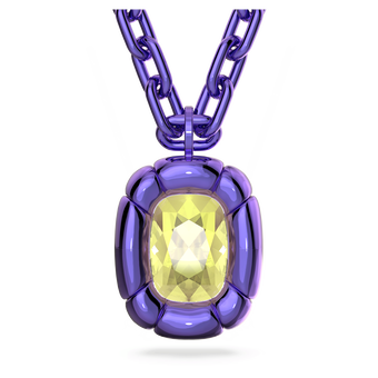 swarovski dulcis necklace  purple