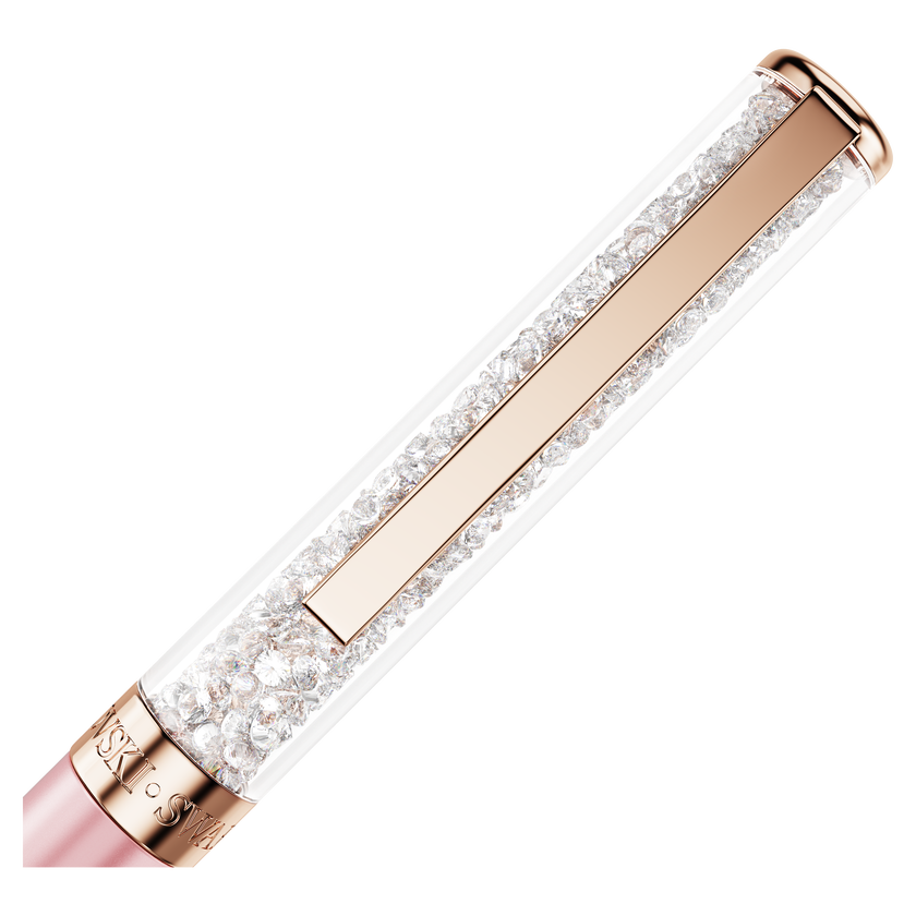 swarovski crystalline ballpoint pen  vintage rose
