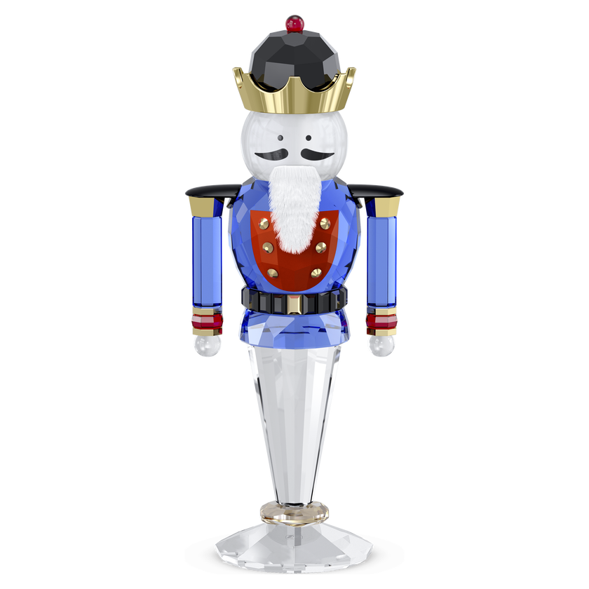 swarovski holiday cheers nutcracker  blue