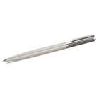 swarovski matrix tennis ballpoint pen  beige lacquered  chrome plated