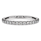 swarovski eternity band ring  lab grown diamonds 0 4 ct tw  round shape  sterling silver