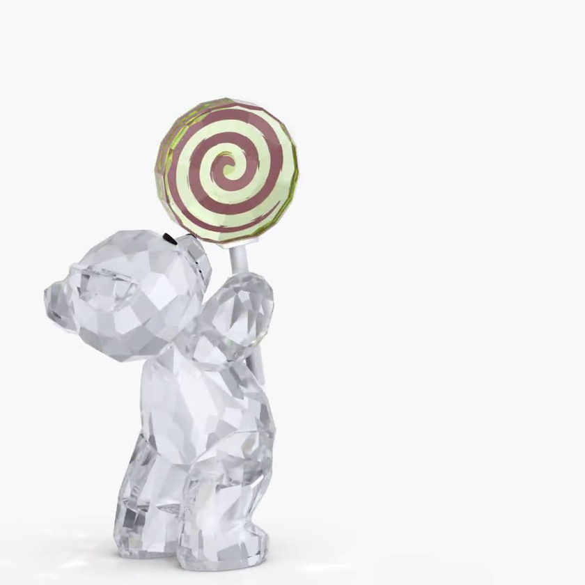 swarovski kris bear sweet lollipop  multicolored