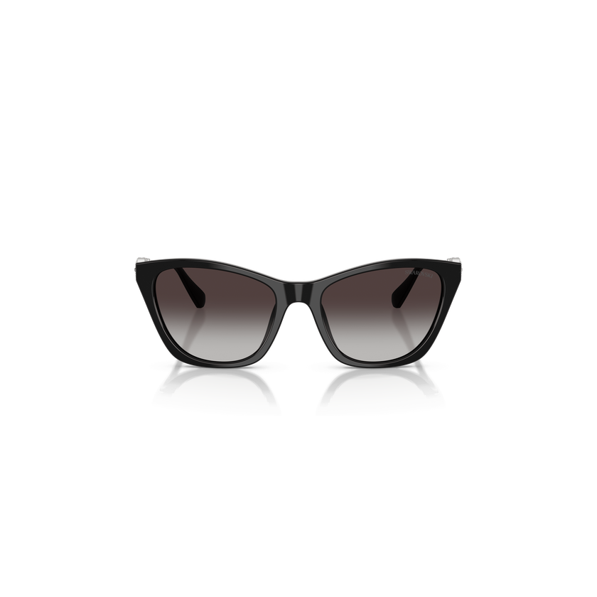 swarovski sunglasses  cat eye shape  sk6068  black