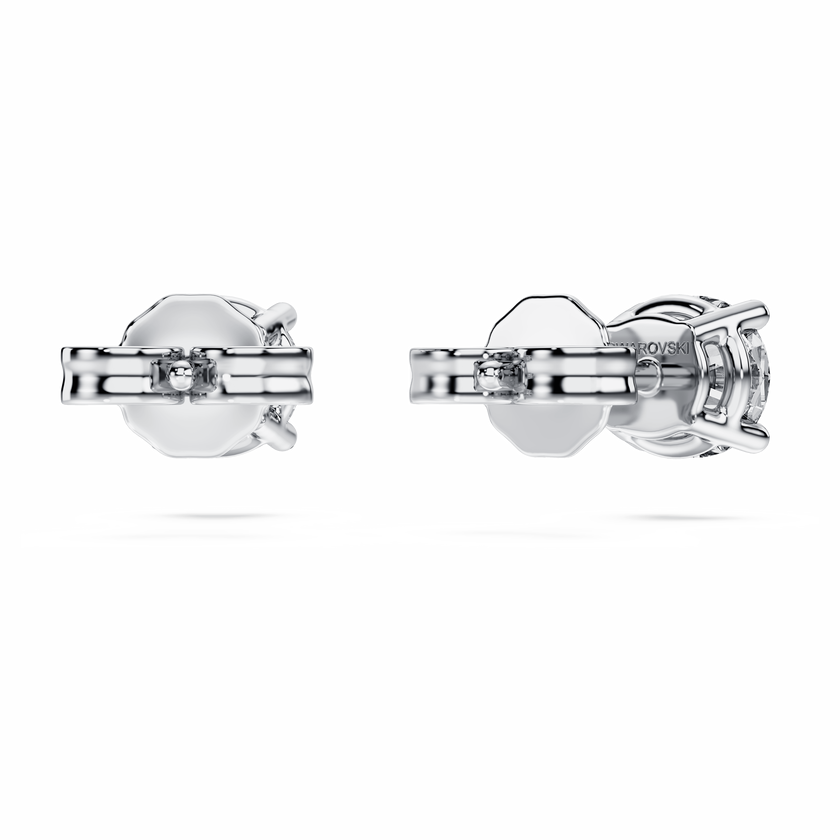 swarovski eternity stud earrings  laboratory grown diamonds 1 ct tw  18k white gold