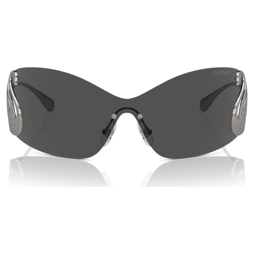 swarovski sunglasses  mask  swan  sk7020  gray