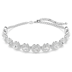 swarovski una angelic choker  white  rhodium plated