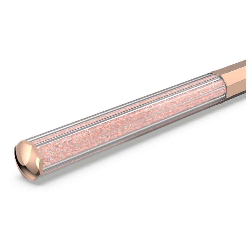 swarovski crystalline ballpoint pen  octagon shape  rose gold tone  rose gold tone plated