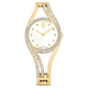 swarovski gold tone