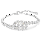 swarovski mesmera bracelet  marquise cut  white  rhodium plated