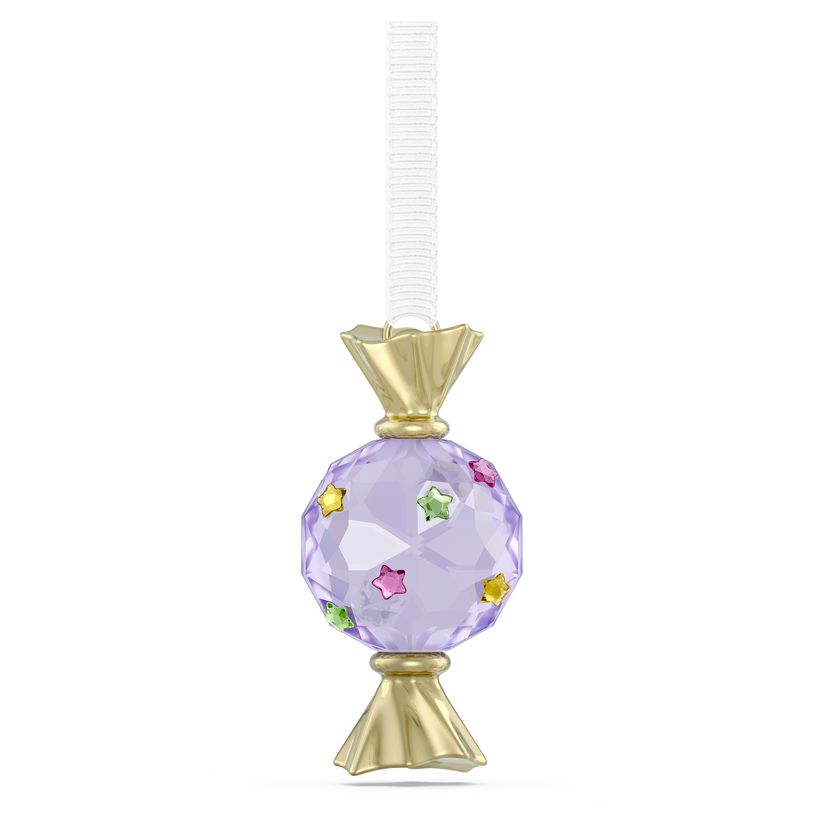 swarovski holiday cheers dulcis candy ornament  violet