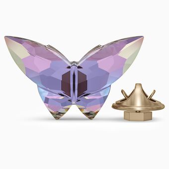 Jungle Beats Butterfly Magnet, Violet, Small