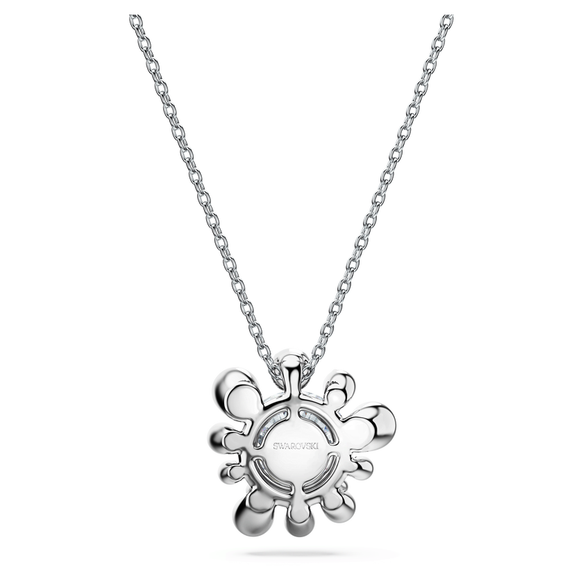 swarovski galaxy pendant  laboratory grown diamonds 2 ct tw  18k white gold