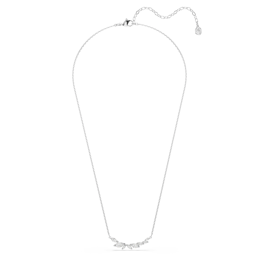 swarovski mesmera necklace  marquise cut  white  rhodium plated