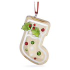 swarovski holiday cheers gingerbread stocking ornament