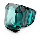 swarovski lucent cocktail ring  green