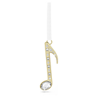 swarovski holiday magic music note ornament