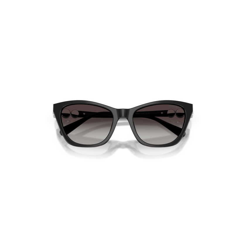 swarovski sunglasses  cat eye shape  sk6068  black