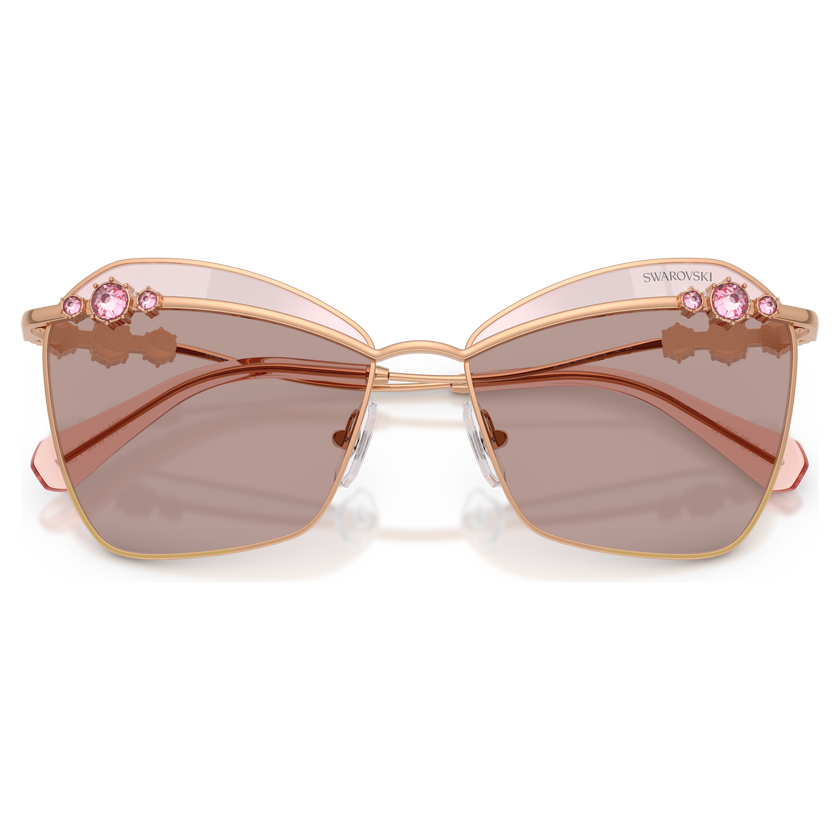 swarovski sunglasses  square shape  sk7040  pink