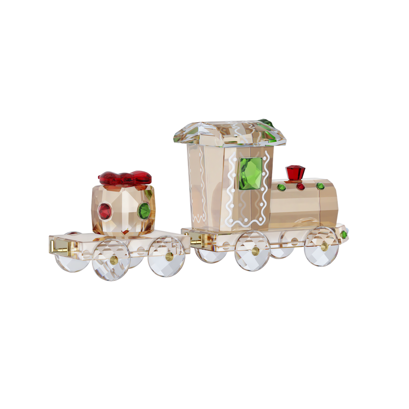 swarovski holiday cheers  train set