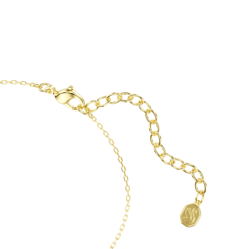 swarovski only bracelet  round cut  purple  18k gold finish
