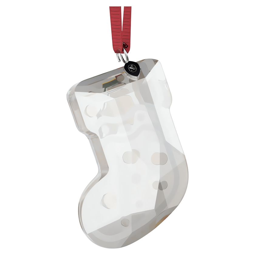 swarovski holiday cheers gingerbread stocking ornament