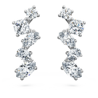 swarovski galaxy ear cuffs  laboratory grown diamonds 1 25 ct tw  18k white gold