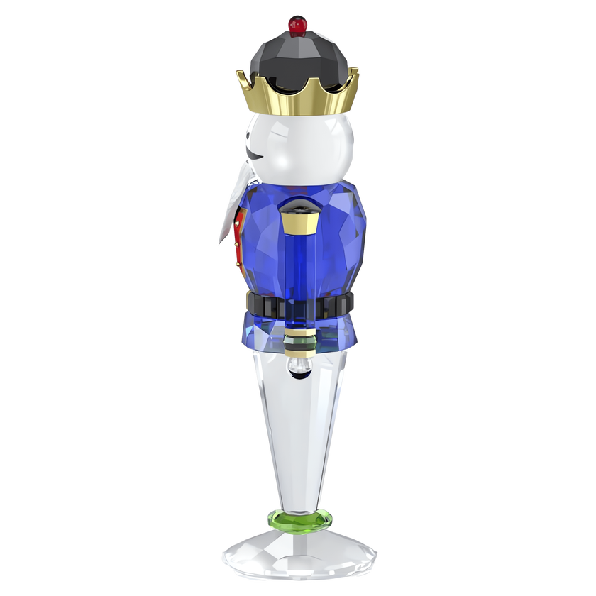 swarovski holiday cheers nutcracker  blue  large