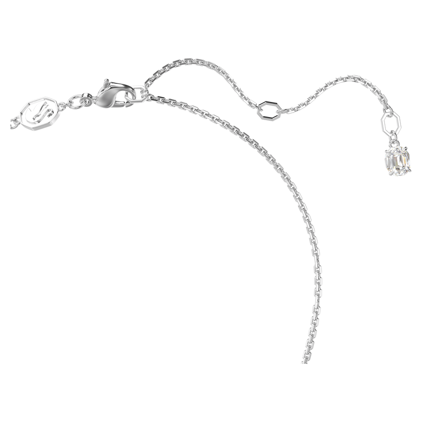 swarovski mesmera pendant  mixed cuts  blue  rhodium plated